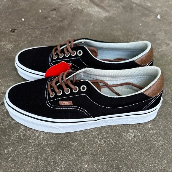 Vans women’s Trainers Low Top Sneakers in black men’s size 6.5 women’s 8 - Picture 5 of 5